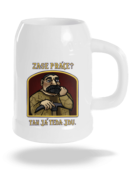 Zase práce? polliter White