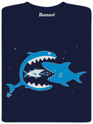 Rybky pánske dlhý rukáv Navy