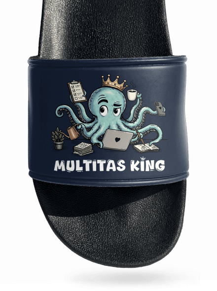 Multitas king šľapky Navy