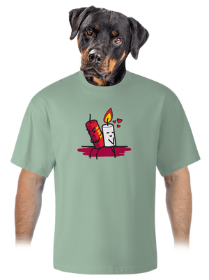 unisex tričko oversized