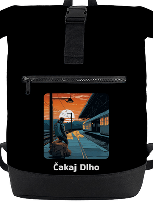 Čakaj dlho batoh Black