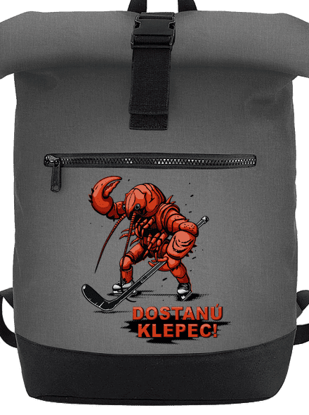Dostanú klepec batoh Grey Marl