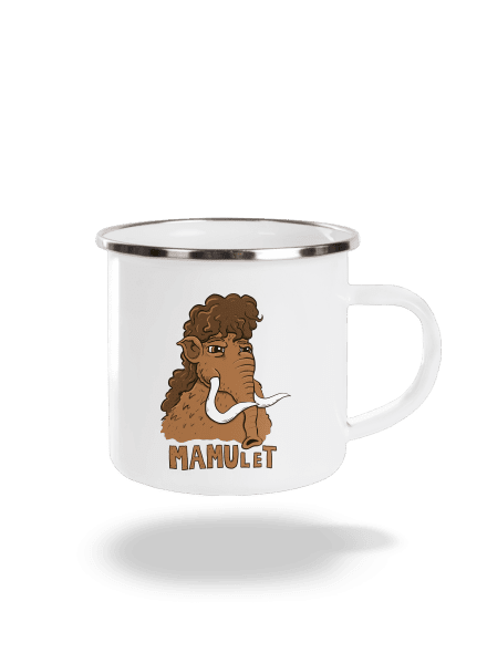 Mamulet plecháčik White