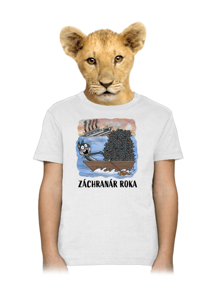 Záchranár roka detské tričko White