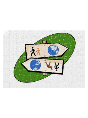 Diaľkový pochod puzzle White