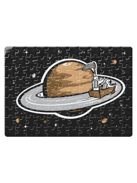 Mesačný zber puzzle White
