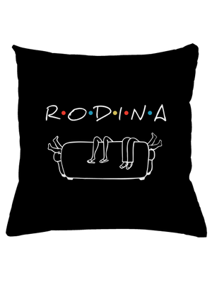 Rodina vankúš Black