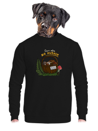 unisex mikina bez kapucne