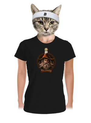 Tuzemág dámske športové tričko Black