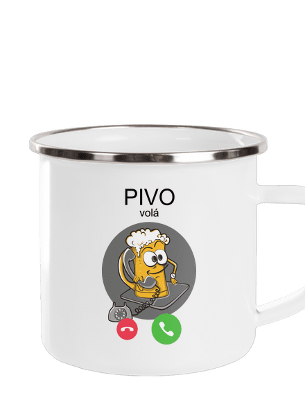 Pívo volá plecháčik White