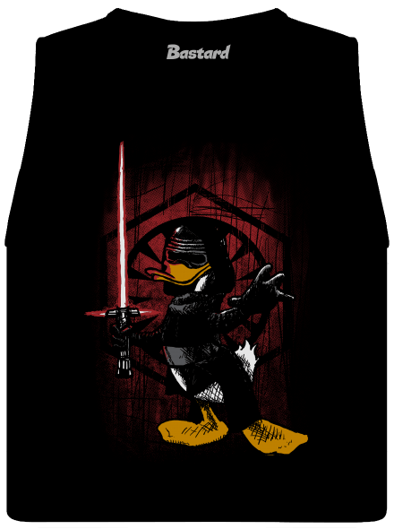 Kylo Duck dámske tielko voľné Black