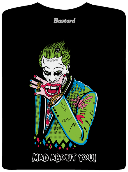 Joker a Harley pánske dlhý rukáv Black