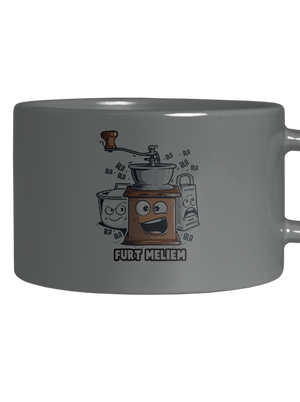 Mlynček hrnček makronka Grey Macaron