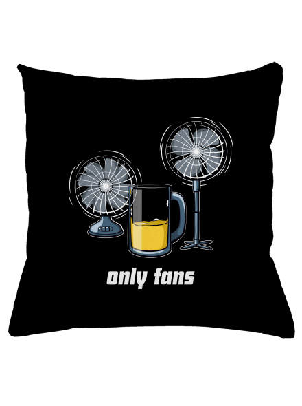 Only fans vankúš Black