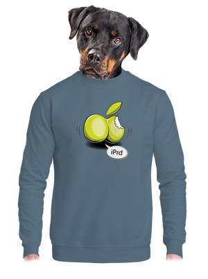 unisex mikina bez kapucne