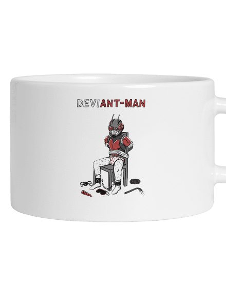 DeviAnt-man hrnček makronka White