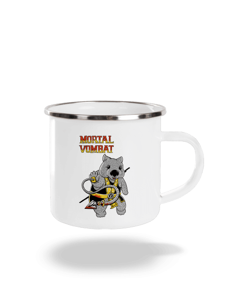 Mortal Vombat plecháčik White