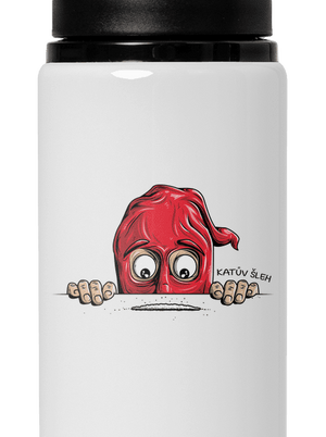 Katův šleh flaša na vodu White