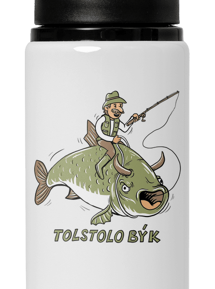 Tolstolobýk flaša na vodu White