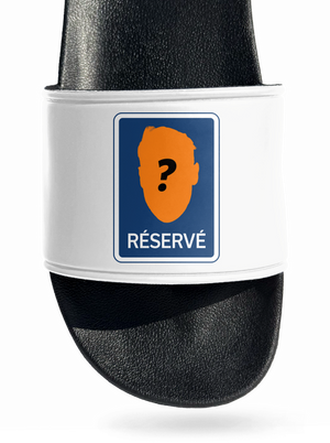 Značka réservé šľapky White