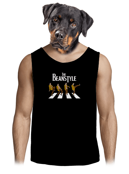 Beanstyle pánske tielko Black