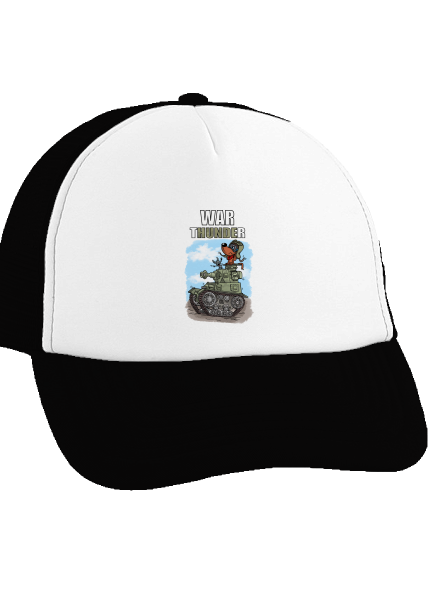 War Hunde šiltovka truckerka Black cap