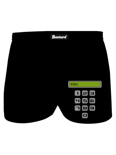 PIN pánske trenky Black