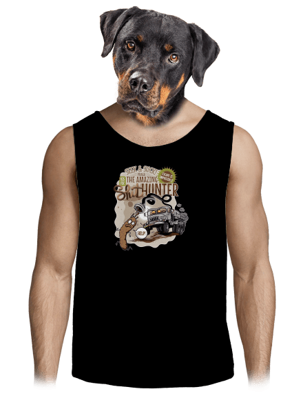Shithunter pánske tielko Black