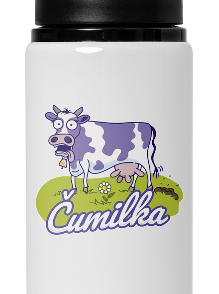 Čumilka flaša na vodu White