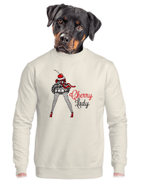 unisex mikina bez kapucne