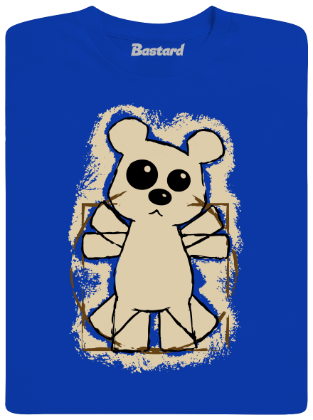 Da Vinci Teddy pánske dlhý rukáv Royal Blue