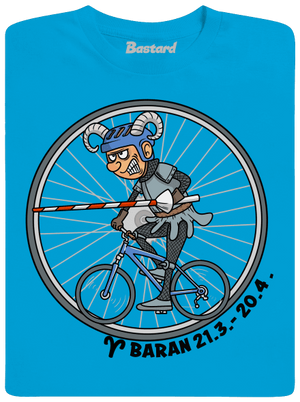 Cyklistický horoskop: Baran pánske tričko Atoll