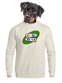 unisex mikina bez kapucne