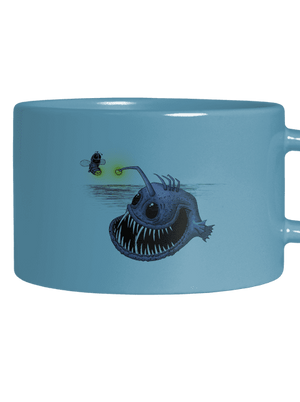 Svetlo môjho srdca hrnček makronka Blue Macaron