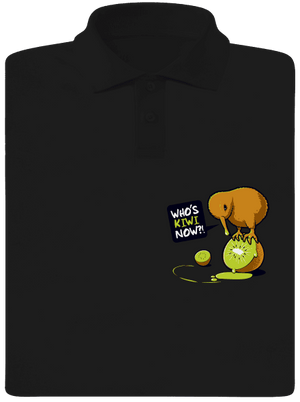 Kiwi pánska polokošeľa Black