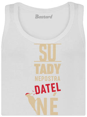 Nepostradatelné dámske tielko klasické White