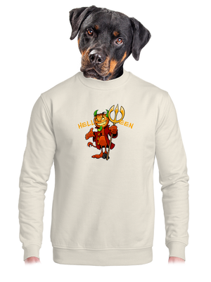 unisex mikina bez kapucne