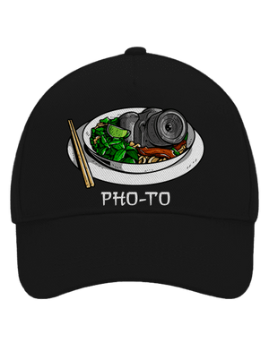 Pho-to šiltovka baseballka Black