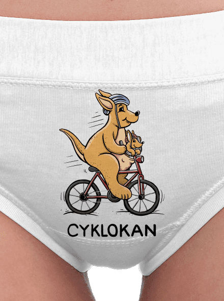 Cyklokan dámske nohavičky White
