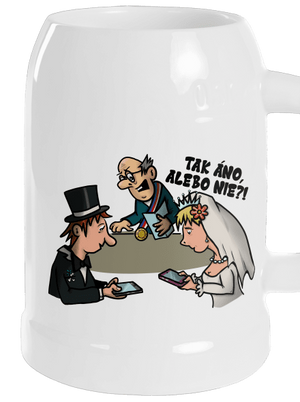 Svadobný obrad polliter White