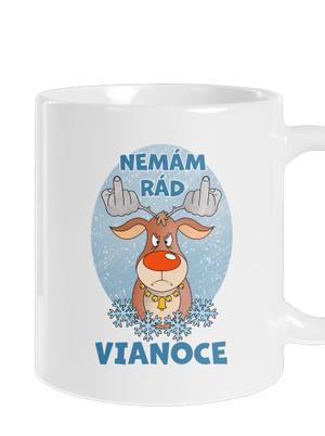 Nemám rád Vianoce klasický hrnček White