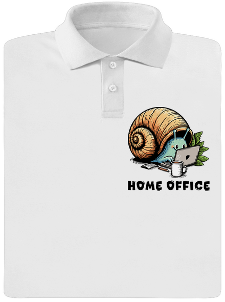 Slimákov home office pánska polokošeľa White