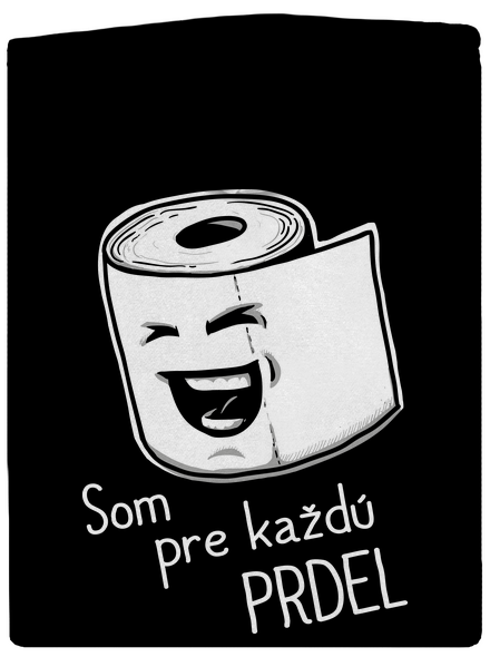 Prdel dámska mikina na zips Black