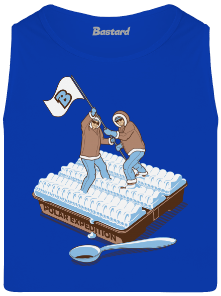 Polárna expedícia pánske tielko Royal Blue