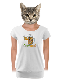 dámske tričko s lemom