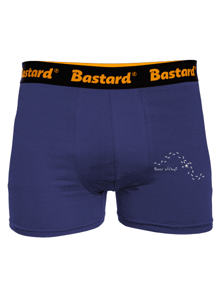 Beer effect! boxerky Blue Navy