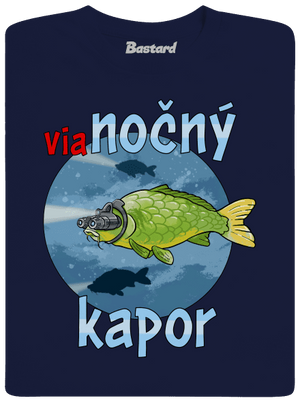 Vianočný kapor detské tričko Navy