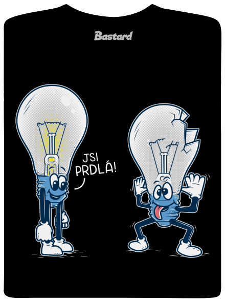 Prdlá detské tričko Black