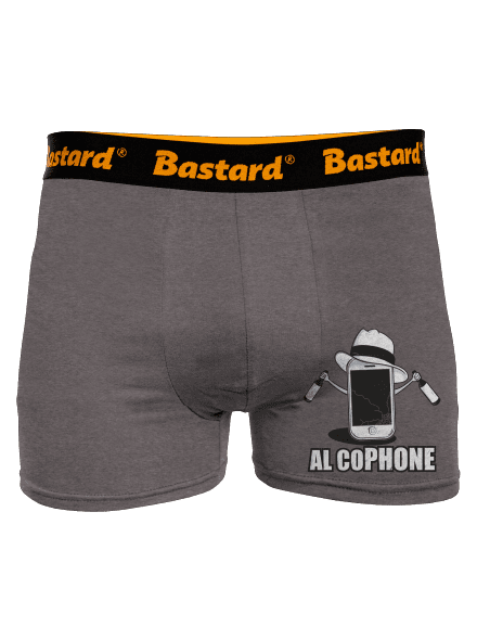 Al Cophone boxerky Gray Melange