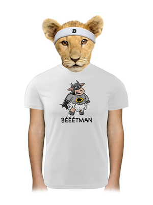 Bééétman detské športové tričko White